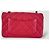 CHANEL clásico atemporal rectangular caviar rojo Roja - vista 5
