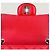 CHANEL clásico atemporal rectangular caviar rojo Roja - vista 9