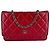 Wallet On Chain CHANEL Portafoglio a Catena WOC caviar Rosso