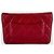 Wallet On Chain CHANEL Portafoglio a Catena WOC caviar Rosso - vista 5