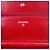 Wallet On Chain CHANEL Portafoglio a Catena WOC caviar Rosso - vista 8