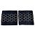 2 federe per cuscini nere con borchie By Malene Birger 45 x 45 cm Nero