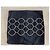 2 federe per cuscini nere con borchie By Malene Birger 45 x 45 cm Nero - vista 4