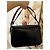 Classic Box Céline Crecy Vintage Handtasche aus schwarzem Leder - Ansicht 3