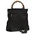 GUCCI Bamboo Handtasche Nylon 2way Khaki Auth ac3260
