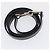 Borsa a mano GUCCI in nylon 2 vie nera argento 000 0509 Auth ep5500 Nero - vista 22