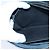 FENDI Clutch Tasche aus Leder Blau Silber Auth bs17465 - Ansicht 19