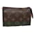 LOUIS VUITTON Monogram Poche Toilette 15 Pouch M47546 LV Auth hk1599 Monograma Lona  ref.1636157
