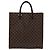 LOUIS VUITTON Borsa Sac Plat Damier Ebene N51140 Auth LV 88692 - vista 13