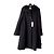 Abrigo Armani Collezioni de lana negra Talla 44 Negro
