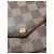 Louis Vuitton Felicie Damier Ebene Borsa marrone - vista 8