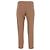 Pantalones rectos de cintura media Chloé en lana marrón - vista 3