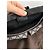 Céline Monogramm Gürteltasche Leder und Canvas Schwarz Grau - Ansicht 12