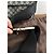 Céline Monogramm Gürteltasche Leder und Canvas Schwarz Grau - Ansicht 7