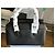 Borsa a mano Coach Darcy Carryall in pelle nera Nero - vista 2