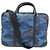 NEW MONTBLANC BAG DOCUMENT HOLDER IN BLUE CAMOUFLAGE LEATHER BRIEFCASE
