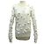 PULL CHANEL CAMELIAS P58855K07731 38 M AUS CASHMERE ECRU SWEATER Roh
