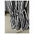 Completo Gonna e Camicia Christian Dior in Seta a Righe Nero Bianco - vista 15