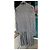 Completo Gonna e Camicia Christian Dior in Seta a Righe Nero Bianco - vista 2
