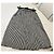 Completo Gonna e Camicia Christian Dior in Seta a Righe Nero Bianco - vista 5
