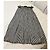 Completo Gonna e Camicia Christian Dior in Seta a Righe Nero Bianco - vista 6