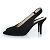 Lola Cruz, décolleté in suede nero - vista 2