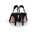 Lola Cruz, décolleté in suede nero - vista 6