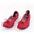 Louis Vuitton Ballerine bordeaux Bordò - vista 3