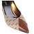 SAINT LAURENT - Saint Laurent Pumps aus braunem, monogrammiertem Canvas (Größe 40) - Ansicht 4
