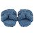 Hermès Pantofole Oran in shearling blu Hermes