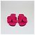 Hermès Hermes Pink Shearling Oran Flachschuhe