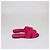 Hermès Hermes Pink Shearling Oran Flachschuhe - Ansicht 2