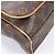 Borsa a tracolla Abbesses in tela Monogram Louis Vuitton M45257 Marrone - vista 11