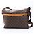 Borsa a tracolla Abbesses in tela Monogram Louis Vuitton M45257 Marrone - vista 4