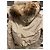 Chaqueta de plumas Parajumpers Beige de Piel de Conejo Talla 36 - vista 4