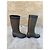Botas de goma Chanel kaki talla 40 Caqui - vista 3