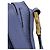 Borsa a tracolla Marcie Medium Chloé in pelle blu grana - vista 3