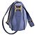 Borsa a tracolla Marcie Medium Chloé in pelle blu grana - vista 4