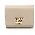 Twist Billetera bi-fold de cuero Epi Louis Vuitton Beige