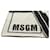 Bufanda larga de punto doble cara Msgm Negro Blanco Multicolor  - vista 5