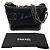 Borsa a tracolla Gabrielle ricamata Chanel Parigi-Hamburgo in lana blu Blu navy - vista 12