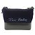 Borsa a tracolla Gabrielle ricamata Chanel Parigi-Hamburgo in lana blu Blu navy - vista 6
