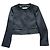 Prada Cavalry Twill Wolljacke Schwarz