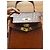 Autre Marque Borsa a mano El Potro Chic Camel Pelle Stampata Coccodrillo Cammello - vista 3