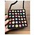 Autre Marque Marion Godart Mini Borsa a Spalla in Tessuto Ricamato Nero Rosso Multicolore Giallo - vista 3