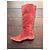 Botas Philippe Model de piel de ciervo rojo naranja Roja - vista 5