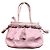Autre Marque Borsa Francesco Biasia in pelle rosa con pompon