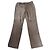 Armani Jeans Wildlederhose beige weit geschnittene Passform