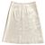 Gonna Guy Laroche in lana e cashmere ecru Crudo Bianco sporco