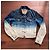 Giacca di jeans Trucker Levi's blu e bianca cotone Bianco - vista 2